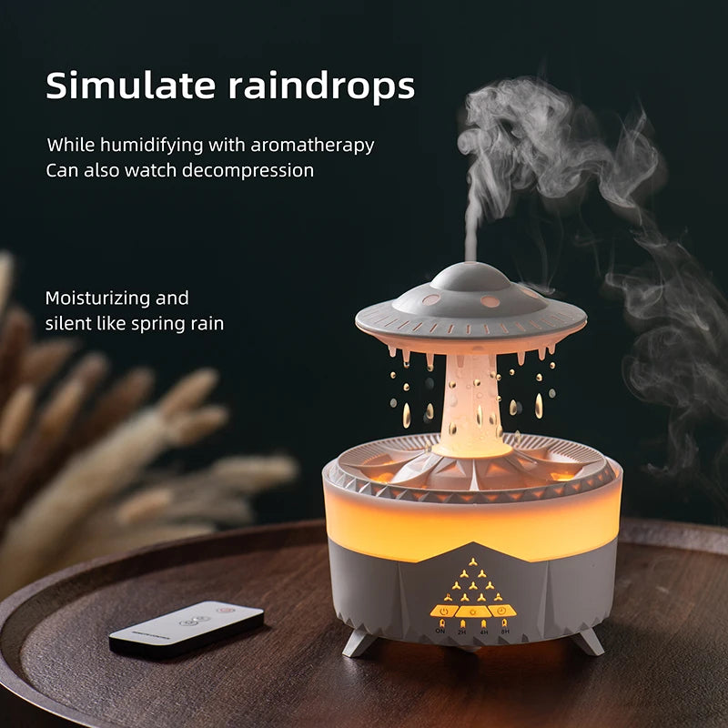 350ml Aroma Air Humidifier Mini Usb Remote Control