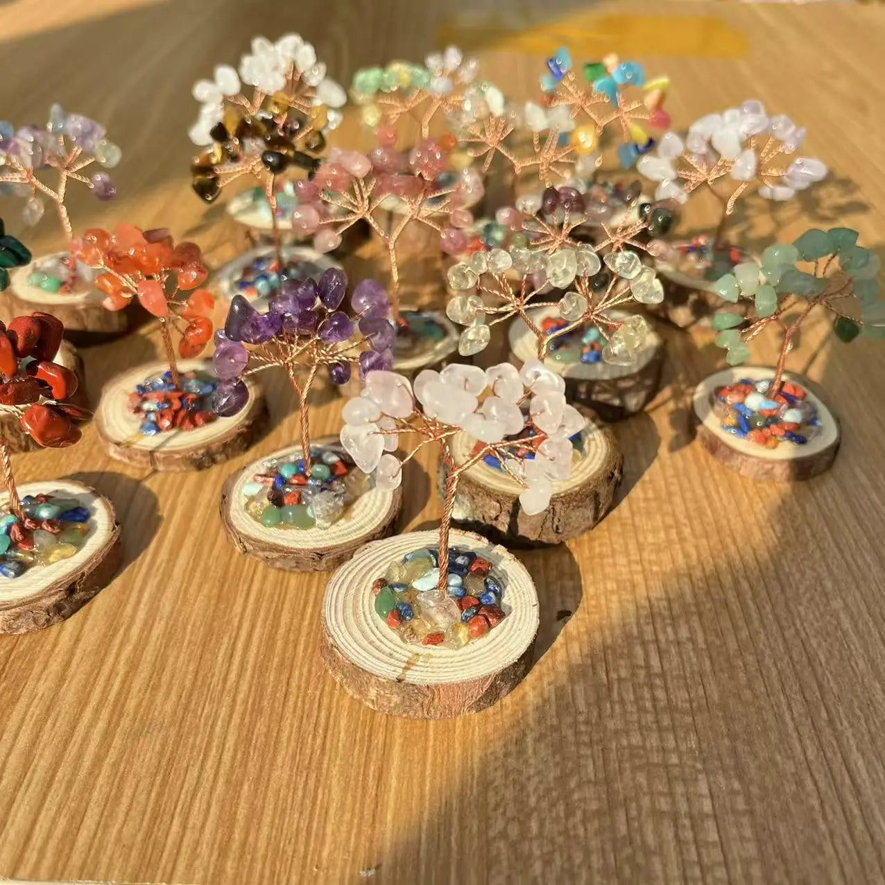 Enchanting Crystal Tree of Life Spiritual Reiki Decor