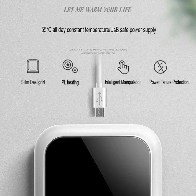 USB Potable Coffee Mug Cup Warmer for Office