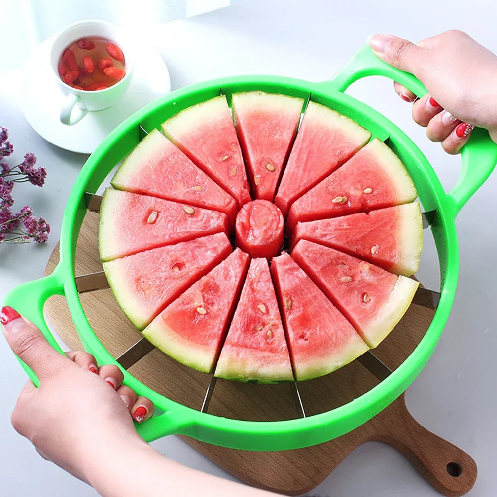 Manual Watermelon Slicers Cutter Stainless Steel