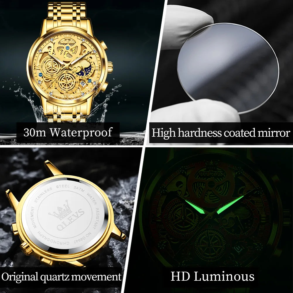 OLEVS Men's luxuary watch