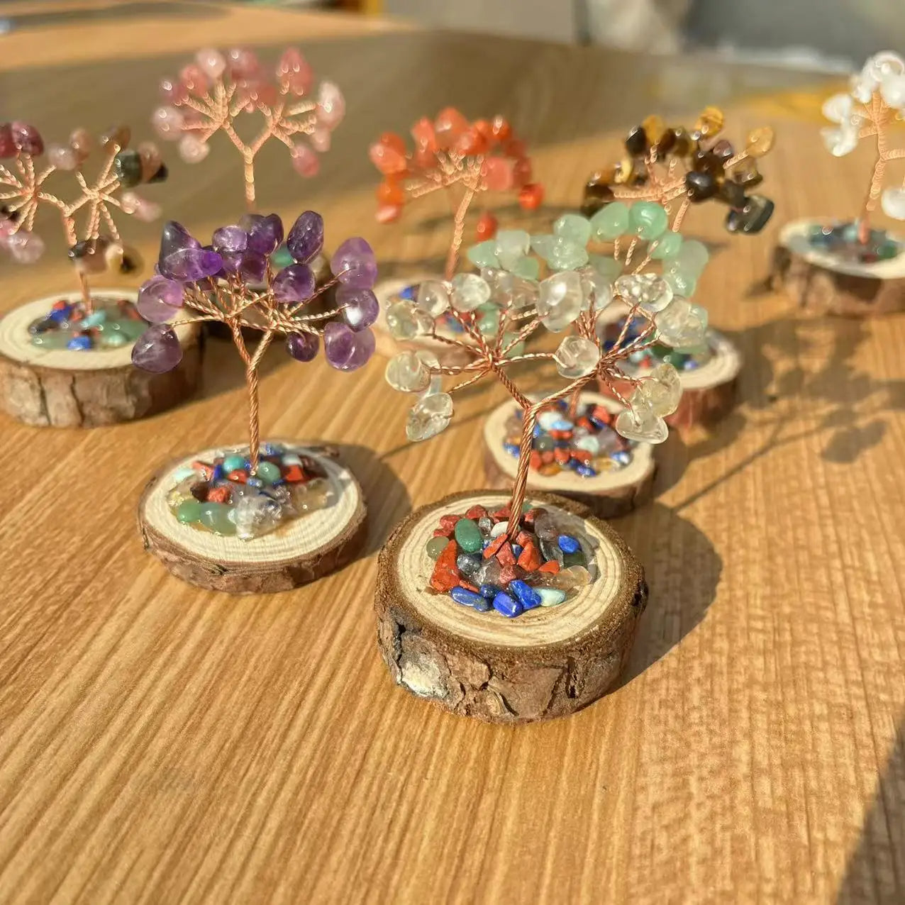 Enchanting Crystal Tree of Life Spiritual Reiki Decor