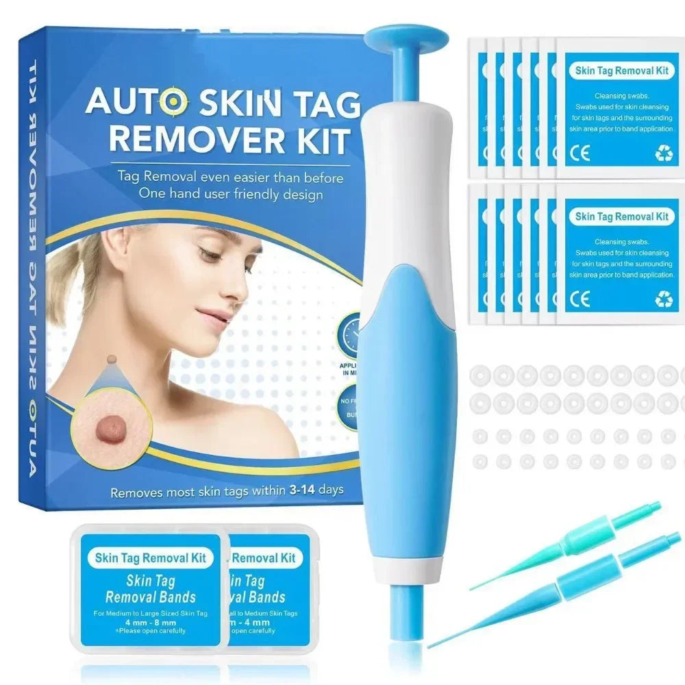 2 In1 Painless Auto Skin Tag Mole Wart Removal Kit