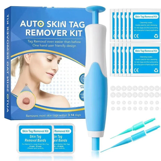 2 In1 Painless Auto Skin Tag Mole Wart Removal Kit