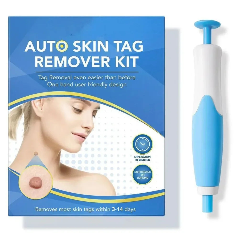 2 In1 Painless Auto Skin Tag Mole Wart Removal Kit