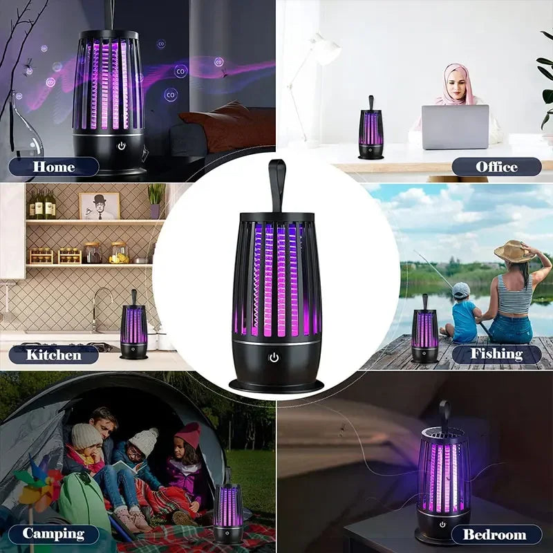 Mosquito Killer Lamp Portable USB Rechargeabl